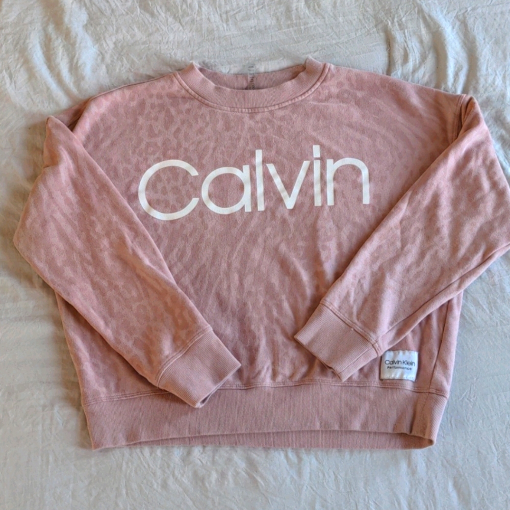 Calvin Klein Performance Cropped Crewneck
